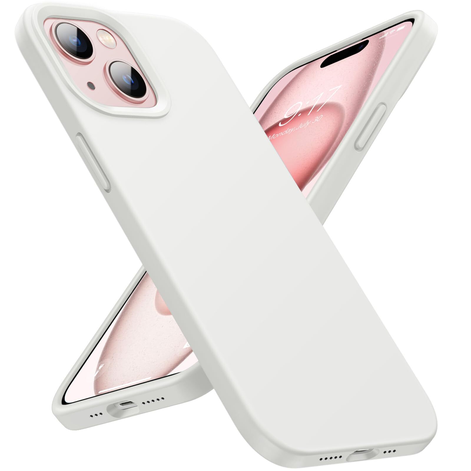 BUYDOT Designed for iPhone 15 Case, Silicone Phone Case [Military Grade Drop ...-image