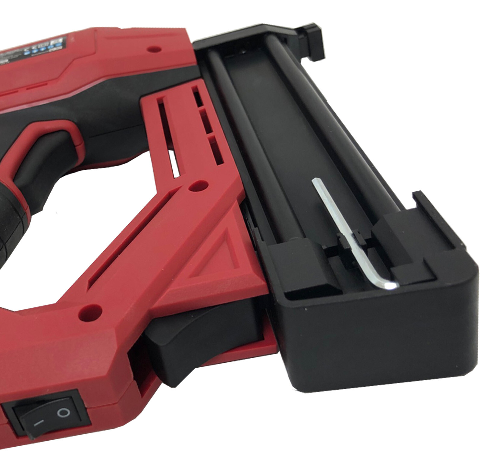 Lumberjack NS18G 2 in 1 Nail Gun & Staple Gun 240V/32mm/18 Gauge Red