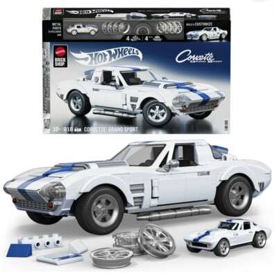 ミニカー Hot Wheels Corvette 1/18 Hot Wheels Collectibles 1:18 Scale Yellow 1969 Chevrolet