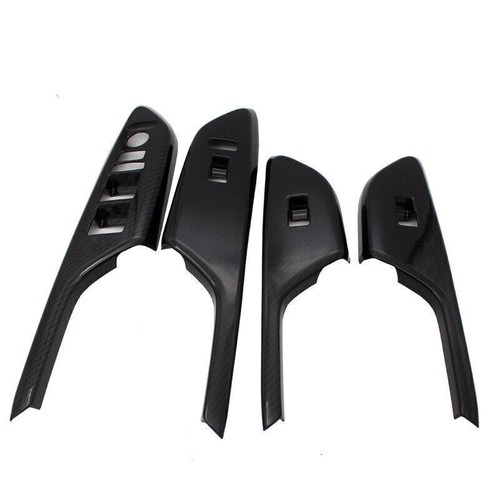 Window Lock Lift Panel Frame Trim 2019-2022 Carbon Fiber Grain For Honda Insight - Picture 6 of 20
