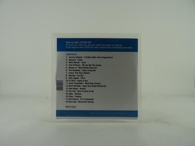 JESSICA SIMPSON/BEYONCE LISTEN UP (44) 18 Track Promo CD Album including Picture