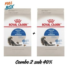 Royal Canin Indoor Adult Dry Cat Food 15 lb, COMBO 2 Super Savings