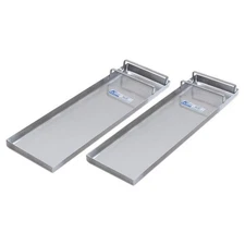 KRAFT TOOL CC152 Concrete Slider Knee Board,28",SS,PR 43Y533