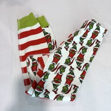 Hanna Andersson 4Y Grinch Wear Snug Organic Cotton Pajamas Pants