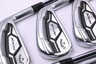 Callaway Apex CF16 Eisen / 3-PW / Stiff Flex KBS Tour-V 110 Schäfte