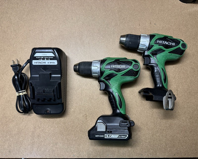 Hitachi 18V DS18DSAL Drill/Driver 2-Tool Set w/ 3.0Ah Li-Ion & UC18YGSL