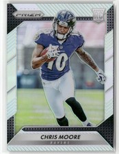 2016 Panini Prizm - Rookie Chris Moore #282 Silver Prizm RC