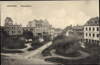 Ak Artern an der Unstrut, Bismarckplatz, Handlung C. H. A. Schmidt - 10440101
