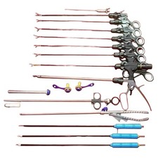 ADDLER LAPAROSCOPIC SURGERY SET 5MMX330MM ENDOSCOPY SURGICAL INSTRUMENTS 17PCS