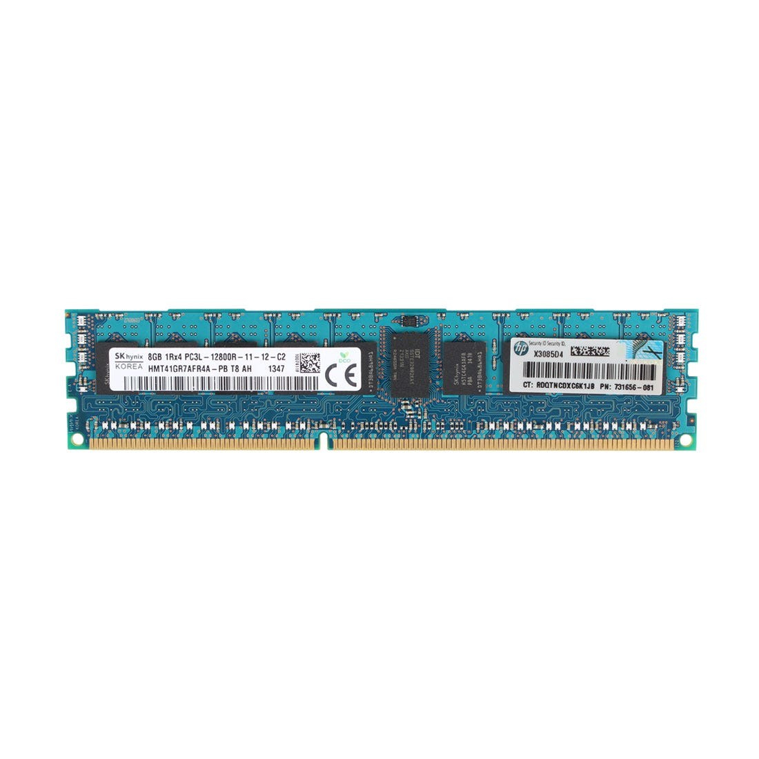 HP 731765-B21 8GB PC3L-12800R (DDR3-1600MHz) RAM - 1yr Warranty