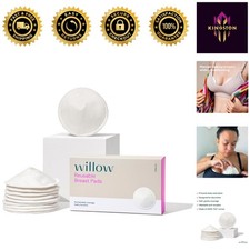 Comfortable Reusable Nursing Pads, 10-Count Pack for Stress-Free Breastfeeding