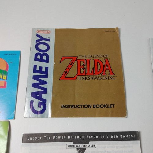 wholesale lot - 6 Nintendo Gameboy Manuals - Zelda - Mario Land 2&3 - Game Genie - Picture 3 of 12