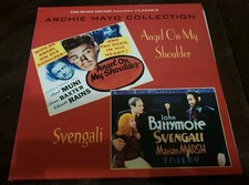 Laserdisc Double Feature Angel On My Shoulder  Svengali Archie Mayo W26