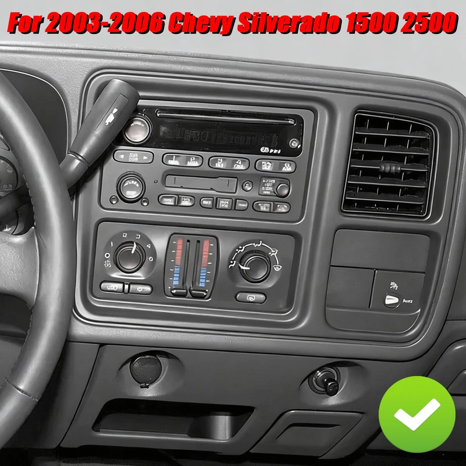 Радионавигация Carplay для Chevy Silverado 1500 2500 3500 2003-2006 Android 15 - Изображение 2 из 4
