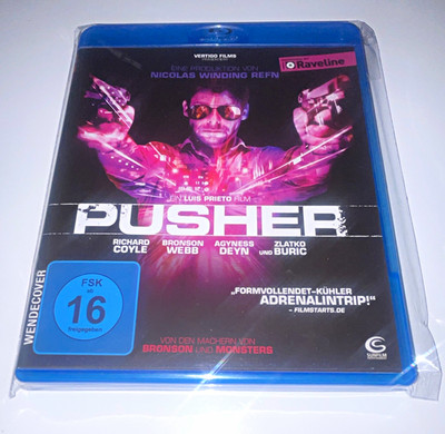 Sunfilm Entertainment Pusher Blu-ray Action/Thriller FSK16 DE-EN Wendecover
