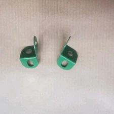 1x Meccano Part 154aand 1x part 154b,  Light Green Factory Resprays 