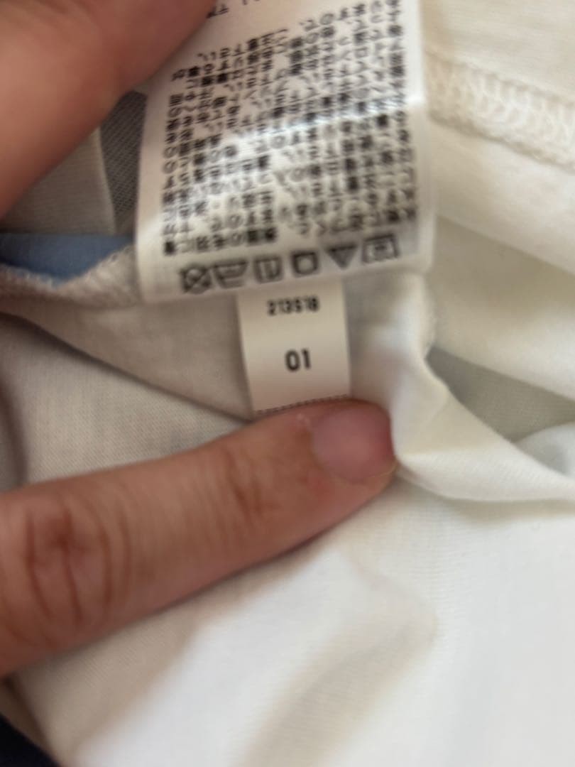 Marni x Uniqlo Floral Oversized T-Shirt Blue New thumbnail 4