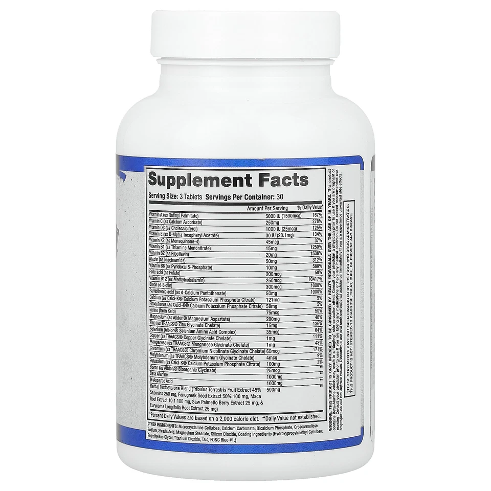 Anavite Xtreme 测试配方,90 片 — 第 2/2 张图片