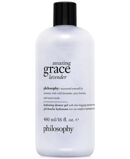 Philosophy Amazing Grace Lavender Hydrating Shower Gel New Sealed 480ml/ 16 oz