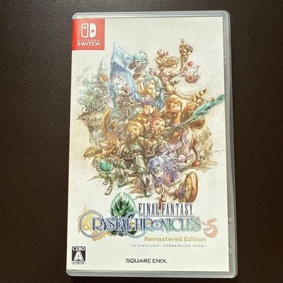 Final Fantasy Crystal Chronicles Remastered Nintendo Switch Japan Import Ver.
