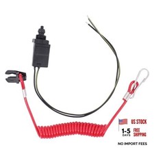 Engine Kill Switch and Safety Lanyard Kit for Johnson Evinrude  OMC Sierra