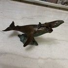 Vintage SF Bay Trading Co. Bronze Humpback Whale with Calf Sculpture 11" — photo 2