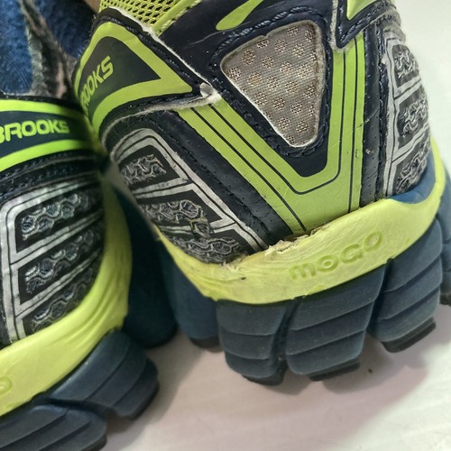 Brooks Ghost 6 Laufschuhe Turnschuhe Schuhe blau gelb Größe Herren 8,5 - Bild 7 von 13