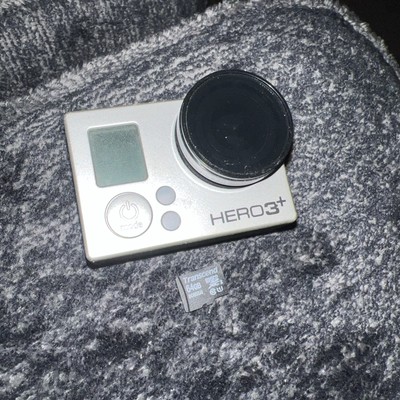 GoPro HERO 3+ Plus Action Camera  W 64gb Card No Cords Untested
