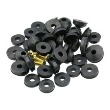 48 Pieces Faucet Washer Set Portable with Screw Seal Gasket for Repairing