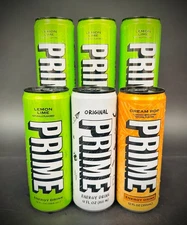 Prime Energy Drink Naturally Flavored, 200mg 6 Pack Variety Pack BB 2/25