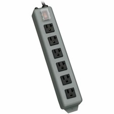 Tripp Lite Waber 6-Outlet Industrial Power Strip, 5-20P Plug