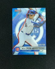 2025 Topps Bowman's Best Pete Crow Armstrong #35 Blue Refractor 25/150 Cubs QI95