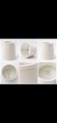 Pantallas 25 Genuine Schonbek SBEX-304-1 Off White Hardback Lamp Shades New OEM — photo 2