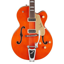 Used Gretsch G6120DE Duane Eddy Hollow Body Bigsby - Desert Sunrise Lacquer