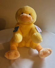 Baby Gund Sweetscoops Quacker Floppy 10" Yellow Duck Duckie 58460 Lovey Plush