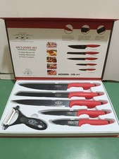 Set coltelli da cucina AMC 6 pezzi modern col 5+1