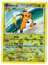 Pokemon TCG Raichu 3/17 Holo POP Series 9 Cracked Ice Holo Rare LP on eBay