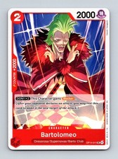 Bartolomeo OP14-011 Uncommon The Azure Sea's Seven One Piece Near Mint