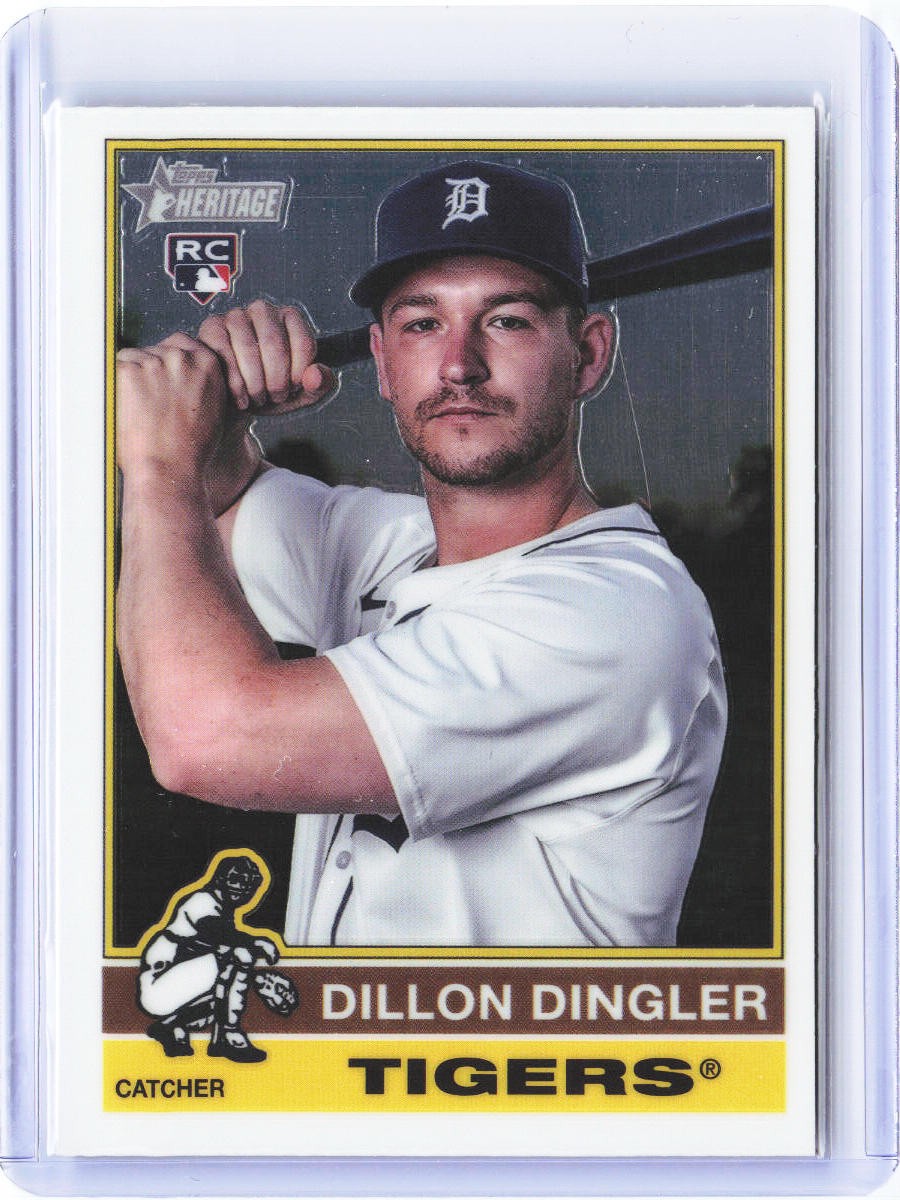2025 Topps Heritage #130 Dillon Dingler Chrome