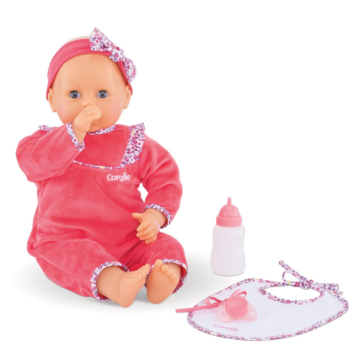 Corolle Mon Grand Poupon Purple Cherie 17 Inch Baby Doll Van