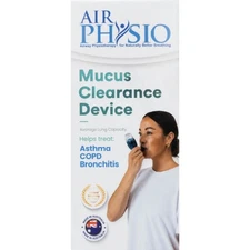 Air Physio Mucus Clearance Device Airway Physiotherapy COPD Asthma Bronchitis