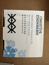 New Creative Memories Mirrored Triangles Border Maker Cartridge NIB