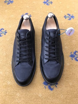 Louis Vuitton Turnschuhe Sneaker Offshore Schuhe Schwarz Damier Herren UK 7,5 US 8,5