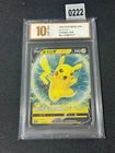 Pokemon TCG S-Chinese Card Start Deck 100 Pikachu V CS4DaC 129/414 Grade 10