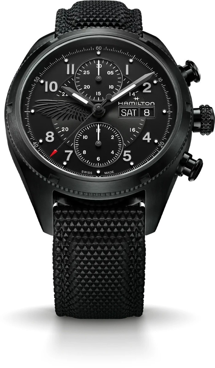 PSL HAMILTON Khaki field Auto Chrono Biohazard Resident Evil