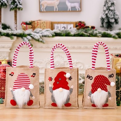 Kinders Tasche Packungsinhalt Perfekt Rudolph Sackleinengeschenke Tuch