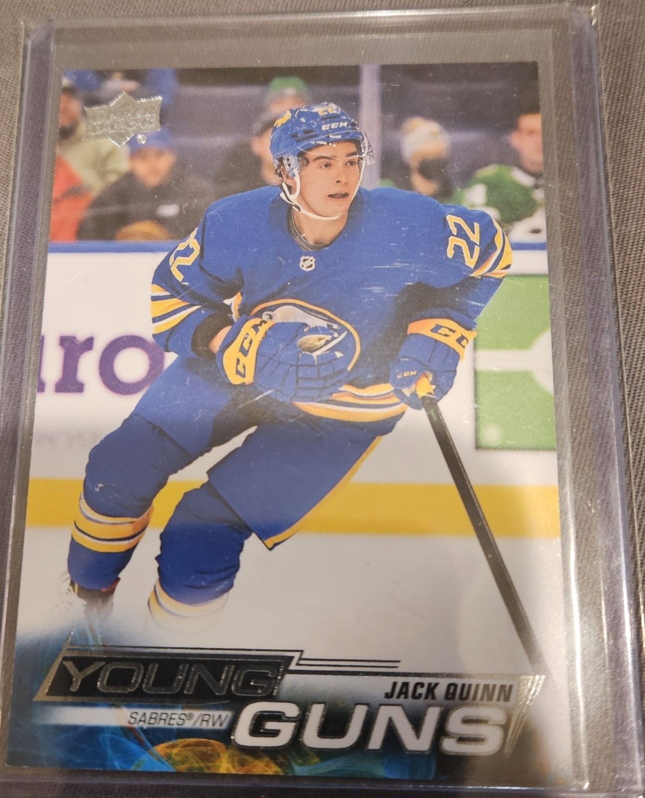2022-23 Upper Deck Series 1 - Jack Quinn Young Guns #204 (RC) Sabres