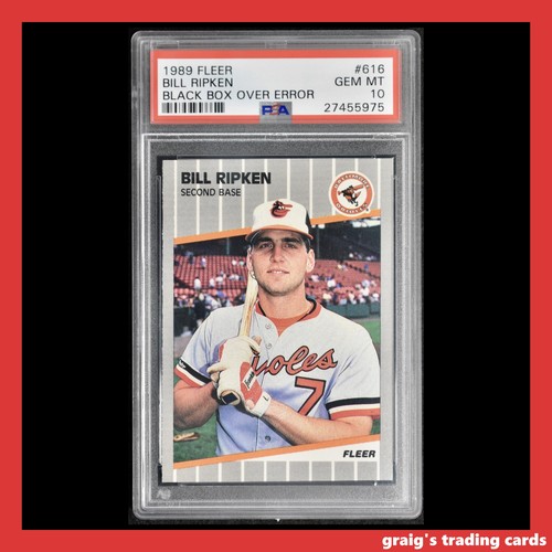 1989 Bill Ripken [Black Box Over Error] #616