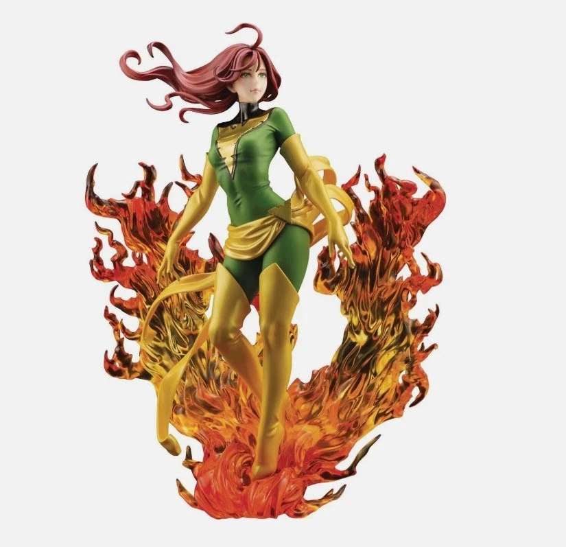 Kotobukiya Marvel Comics X-Men Phoenix Rebirth Bishoujo Statue NYCC PX Exclusive - Image 2 of 2