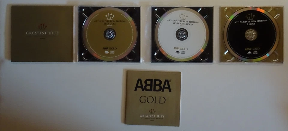 3 CD = ABBA = FOREVER GOLD / GREATEST HITS / BEST OF 3 CD´S MIT BOOKLET - Bild 2 von 3